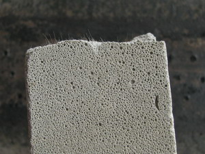 Concrete reinforced with basalt fibers